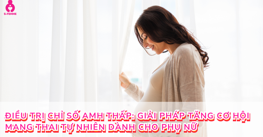 Điều trị chỉ số AMH thấp: Giải pháp tăng cơ hội mang thai tự nhiên dành cho phụ nữ