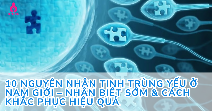 10 Nguyên Nhân Tinh Trùng Yếu Ở Nam Giới – Nhận Biết Sớm & Cách Khắc Phục Hiệu Quả