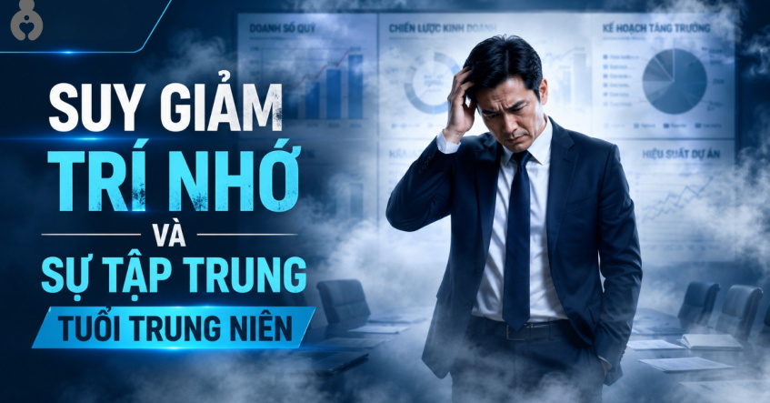 Suy Giảm Trí Nhớ Tập Trung Tuổi Trung Niên Ở Nam Giới