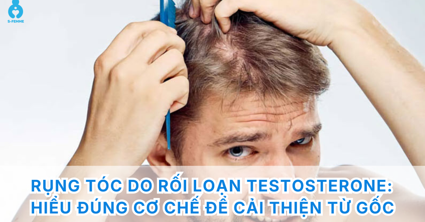 Rụng tóc do rối loạn testosterone: Hiểu đúng cơ chế để cải thiện từ gốc