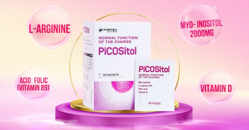 Bổ trứng PiCOSitol - Hỗ trợ tăng sức khỏe sinh sản cho phụ nữ trưởng thành chuẩn bị mang thai