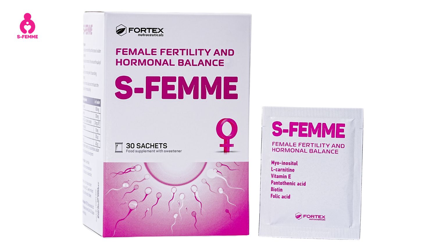 Bổ trứng S-FEMME giúp tăng chất lượng trứng, tối ưu khả năng thụ thai