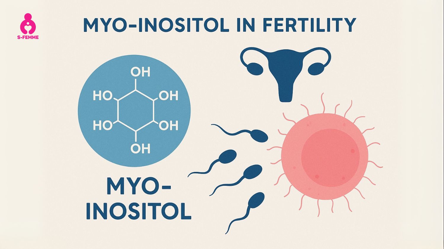 Myo Inositon giúp điều hòa nội tiết, cải thiện chức năng sinh sản