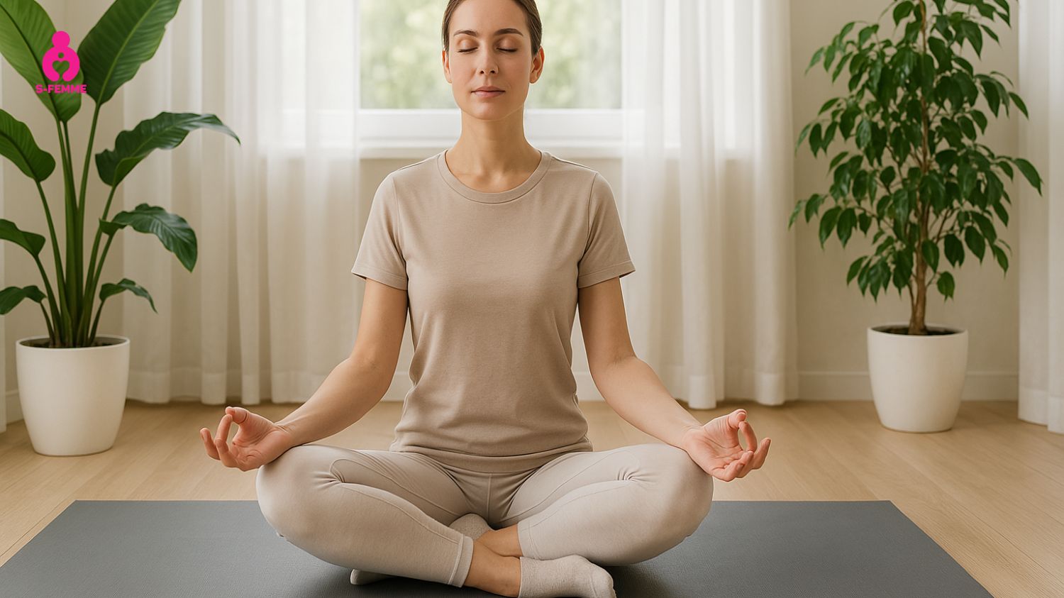 Tập yoga giúp điều hòa kinh nguyệt cho phụ nữ sau sinh tại nhà