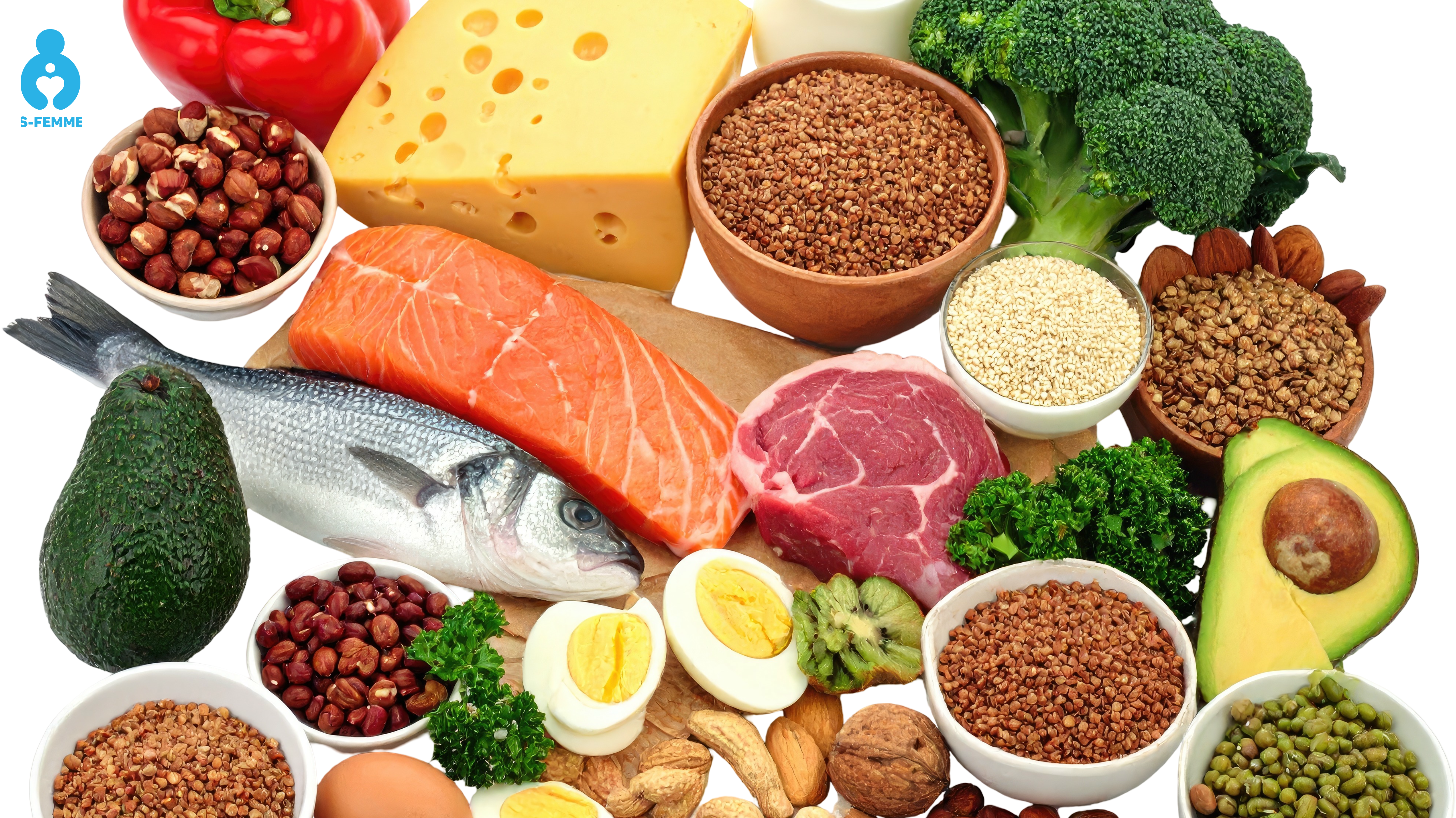 thực phẩm giàu protein  cao
