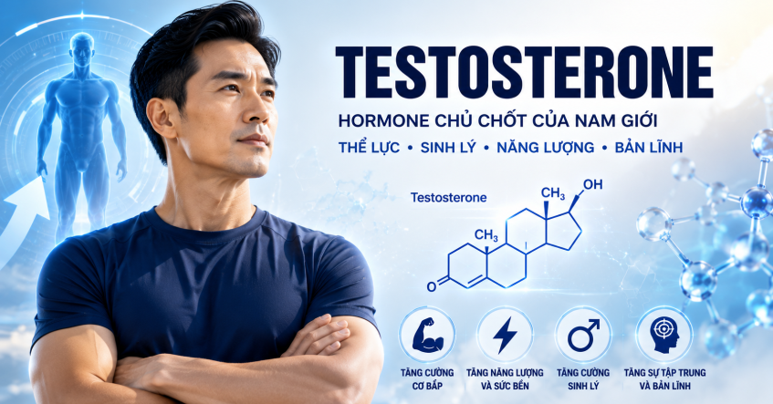 Testosterone Là Gì? Bí Quyết Giữ Phong Độ Tuổi 40