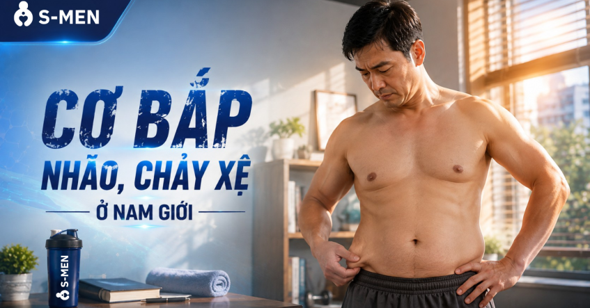 Cơ Bắp Nhão Chảy Xệ Ở Nam Giới Tuổi 40: Báo Động Khủng Hoảng Năng Lượng 