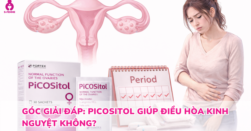 Góc giải đáp: Picositol giúp điều hòa kinh nguyệt không?