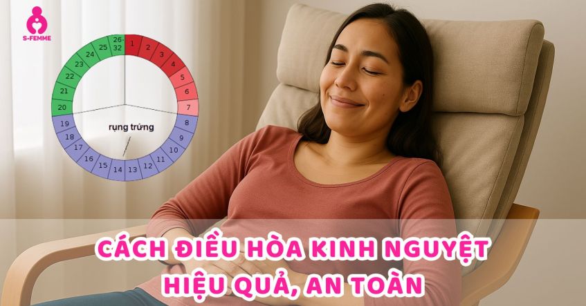 Bật mí: Cách điều hòa kinh nguyệt Hiệu quả, An toàn nhất