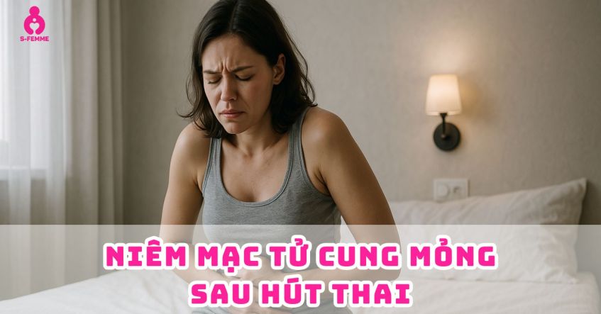 Cách cải thiện niêm mạc tử cung mỏng sau hút thai