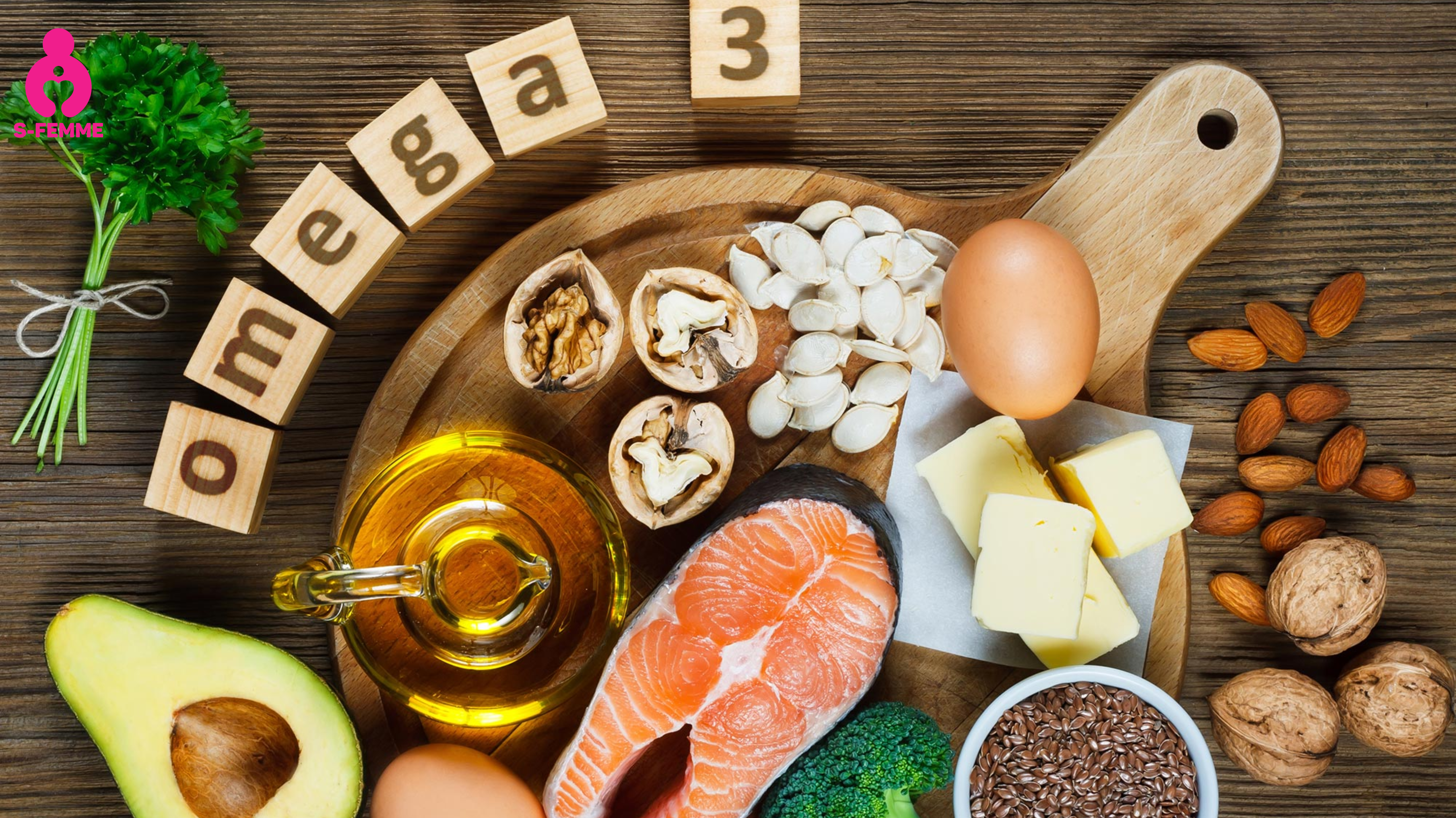 Cá hồi – giàu omega-3