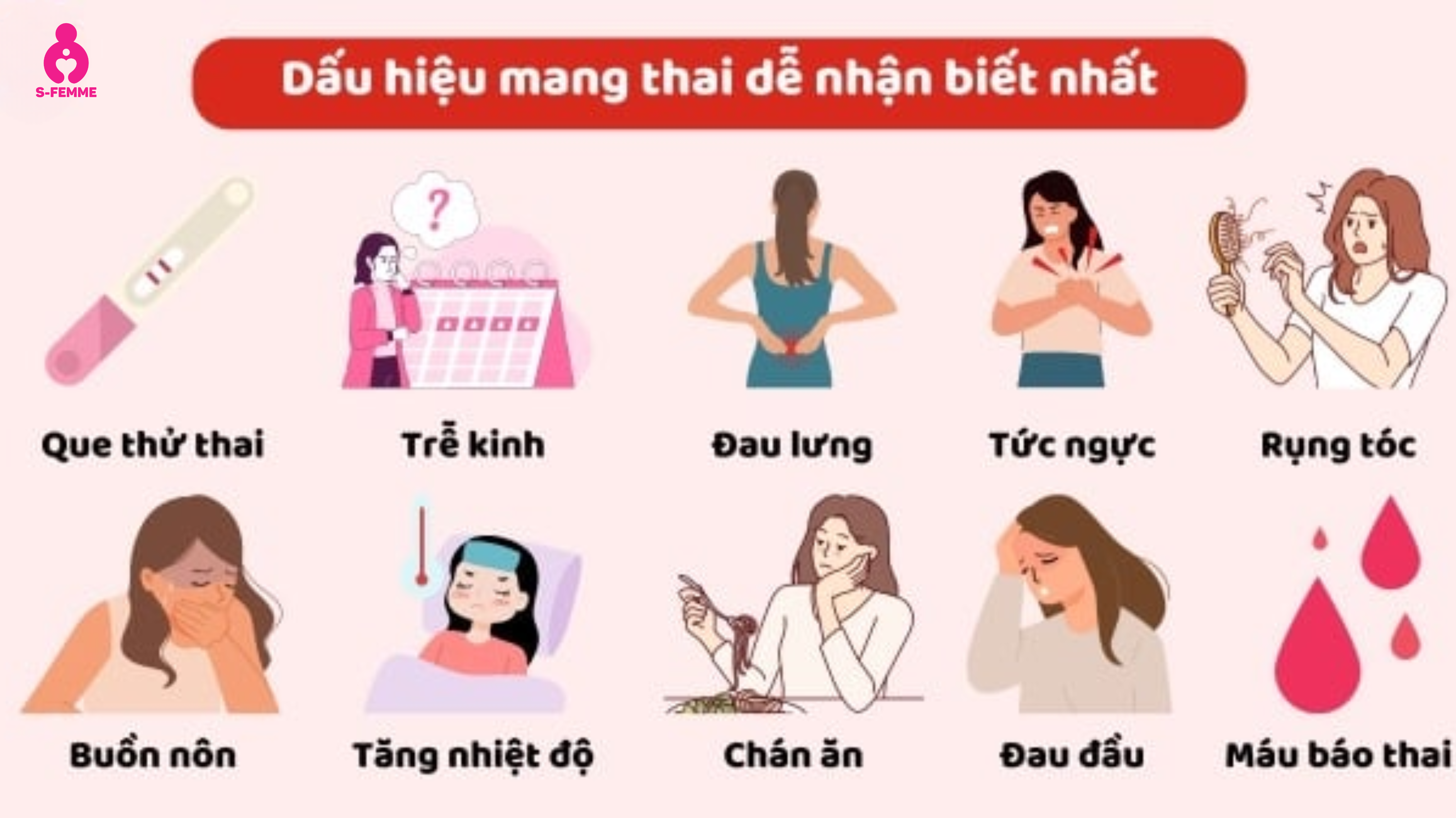 Dấu hiệu mang thai